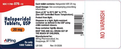 20 mg -1000 Tablets (20 mg  1000 Tablets)